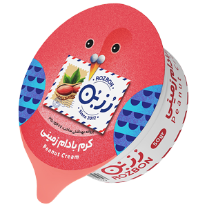 کرم بادام زمینی تک‌نفره ۵۰ گرمی