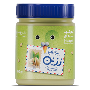 کِرِم کنجد با مغز پسته 400 گرمی