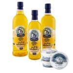پکیج 3 تایی روغن + کرم کنجد هدیه
