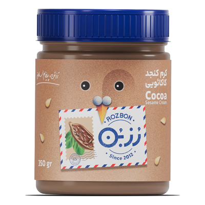 کرم کنجد کاکائویی ٤٠٠ گرمی